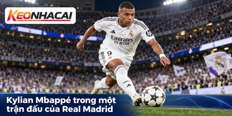 Mbappé gánh vác hàng công Madrid khi Vinícius và Rodrygo vắng mặt